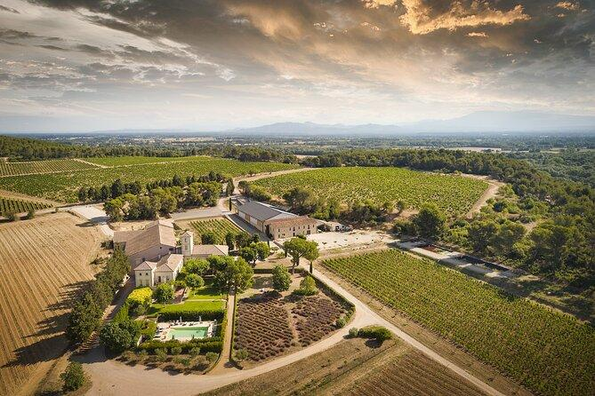 Château Gigognan and vineyard landscape